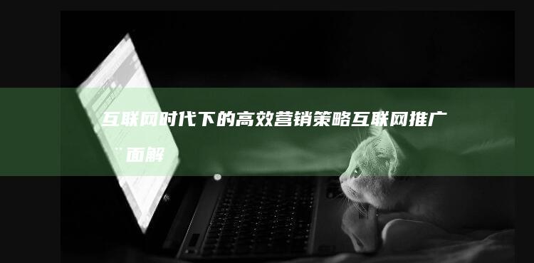 互联网时代下的高效营销策略：互联网推广全面解析